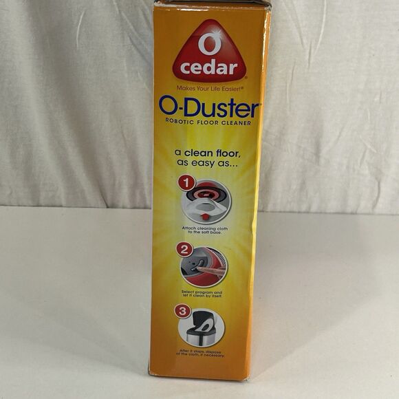 O-Cedar O-Duster Robotic Floor Cleaner New Open Box - Picture 2 of 5